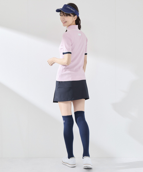 JUN&ROPE'（ジュンアンドロペ）の「【UVカット】【速乾】【防透け】【ストレッチ】2WAYラップ風スカート（スカート・レディース・ブラック/ネイビー/ホワイト・L/S/M）」の20枚目の写真