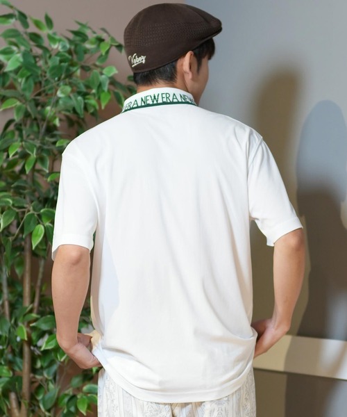 NEW ERA(ニューエラ)の「NEW ERA GOLF/ニューエラゴルフ 半袖ポロシャツ 通気性 14391519/14391520/14391521(ポロシャツ・メンズ・ブラック/ホワイト/ライトブルー・L/XL/M)」の15枚目の写真