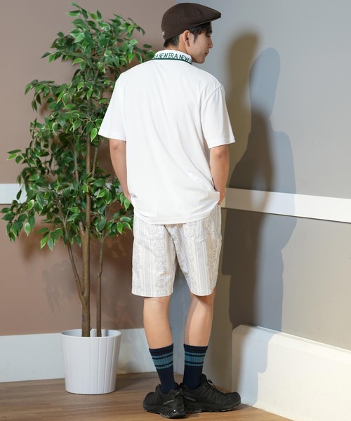NEW ERA(ニューエラ)の「NEW ERA GOLF/ニューエラゴルフ 半袖ポロシャツ 通気性 14391519/14391520/14391521(ポロシャツ・メンズ・ブラック/ホワイト/ライトブルー・L/XL/M)」の18枚目の写真