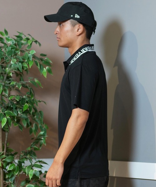 NEW ERA(ニューエラ)の「NEW ERA GOLF/ニューエラゴルフ 半袖ポロシャツ 通気性 14391519/14391520/14391521(ポロシャツ・メンズ・ブラック/ホワイト/ライトブルー・L/XL/M)」の20枚目の写真