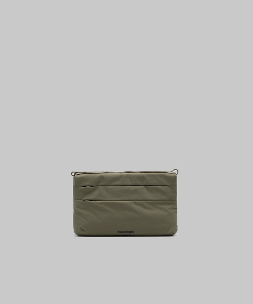 Topologie(トポロジー)の「Flat Sacoche Small フラット サコッシュ スモール【バッグ単体】(ショルダーバッグ・レディース・ブルー/ブラック/モスグリーン/モスグリーン系/モスグリーン系1・ONE SIZE)」の5枚目の写真