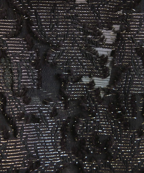 SALON adam et rope'（サロン アダム エ ロペ）の「エルブジャガードスリットナロースカート（スカート・レディース・ホワイト/ブラック/ブラウン/イエロー・FREE）」の21枚目の写真