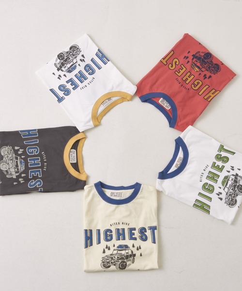 CUBE SUGAR（キューブシュガー）の「26/-OE天竺ロゴプリント