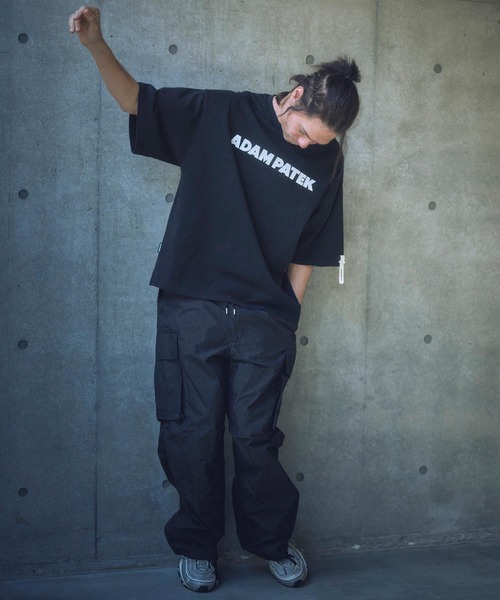 ADAM PATEK(アダムパテック)の「ADAMPATEK/basic logo short sleeve T/ロゴ半袖T(Tシャツ/カットソー・メンズ・パープル/オレンジ/ホワイト/ブラック・1/2)」の15枚目の写真