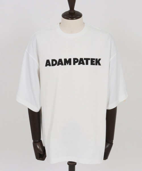 ADAM PATEK(アダムパテック)の「ADAMPATEK/basic logo short sleeve T/ロゴ半袖T(Tシャツ/カットソー・メンズ・パープル/オレンジ/ホワイト/ブラック・1/2)」の22枚目の写真