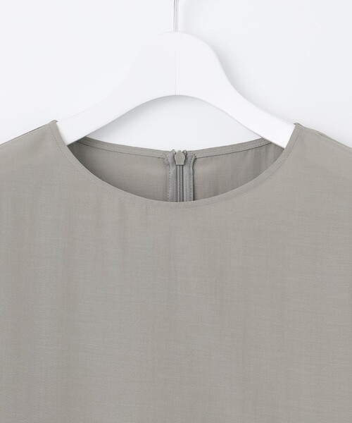 セール】ソフトリネンペプラム ブラウス（シャツ/ブラウス）｜自由区