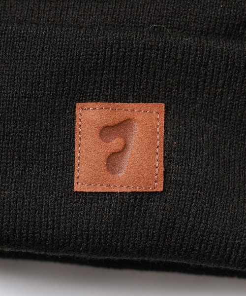 Jieda(ジエダ)の「JIEDA PATCH KNIT CAP(ニットキャップ/ビーニー・メンズ・キャメル/ブラック・ONESIZE)」の6枚目の写真