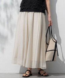 23区（ニジュウサンク）の「【洗える！】ダブルクロスストレッチ