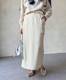 共ベルトナロースカート