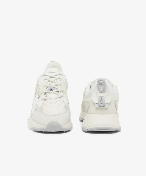 LACOSTE(ラコステ)の「メンズ L003 NEO TECH 125 1 SMA(スニーカー・メンズ・ホワイト×ホワイト/ライトカーキ・25.0cm/28.5cm/25.5cm/26.0cm/26.5cm/27.0cm/28.0cm)」の5枚目の写真