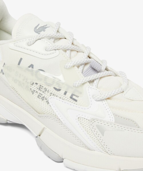 LACOSTE(ラコステ)の「メンズ L003 NEO TECH 125 1 SMA(スニーカー・メンズ・ホワイト×ホワイト/ライトカーキ・25.0cm/28.5cm/25.5cm/26.0cm/26.5cm/27.0cm/28.0cm)」の6枚目の写真