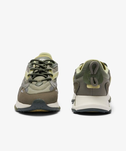 LACOSTE(ラコステ)の「メンズ L003 NEO TECH 125 1 SMA(スニーカー・メンズ・ホワイト×ホワイト/ライトカーキ・25.0cm/28.5cm/25.5cm/26.0cm/26.5cm/27.0cm/28.0cm)」の10枚目の写真