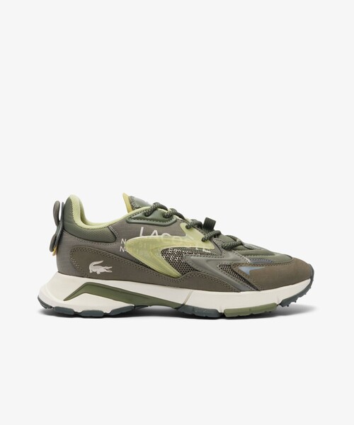 LACOSTE(ラコステ)の「メンズ L003 NEO TECH 125 1 SMA(スニーカー・メンズ・ホワイト×ホワイト/ライトカーキ・25.0cm/28.5cm/25.5cm/26.0cm/26.5cm/27.0cm/28.0cm)」の12枚目の写真