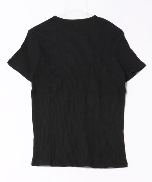 ARCHIVER（アーカイバ）の「【RS】【Growth by Grail】ワンポイント針抜きVネックT（Tシャツ/カットソー・メンズ・ブラック/ホワイト/グレー・LARGE/MEDIUM）」の15枚目の写真