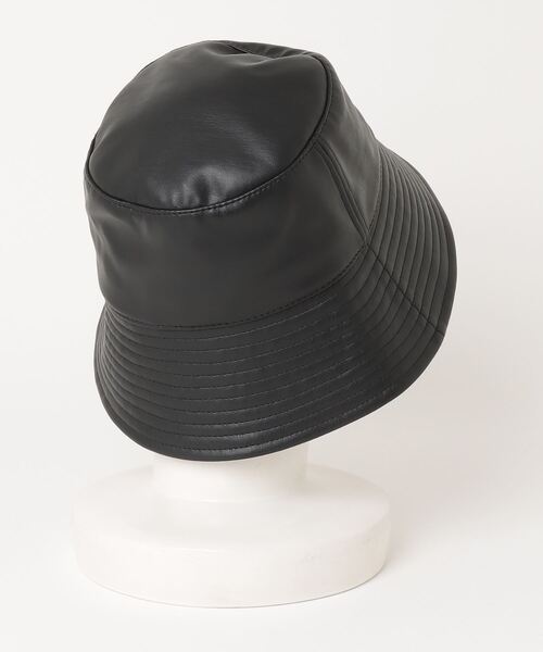 ROSE BUD（ローズバッド）の「【WEB・一部店舗限定】BUCKET HAT（ハット・レディース・ブラック・ONE SIZE）」の2枚目の写真