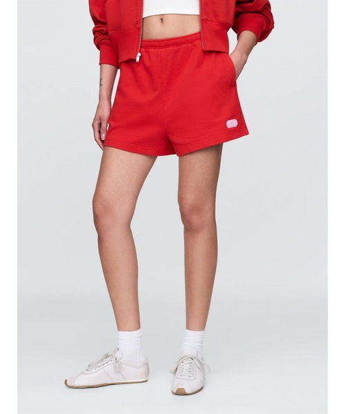 GAP（ギャップ）の「ヘビーウェイト フレンチテリー クラシック スウェットショーツ（その他パンツ・レディース・ネイビー/レッド/ブラック/オフホワイト・M/XS/XXS/S/L）」の12枚目の写真