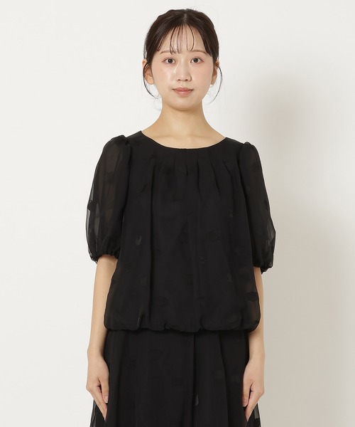 ネコオパールバルーンヘムカットソー セール】ネコオパールバルーンヘムカットソー（Tシャツ