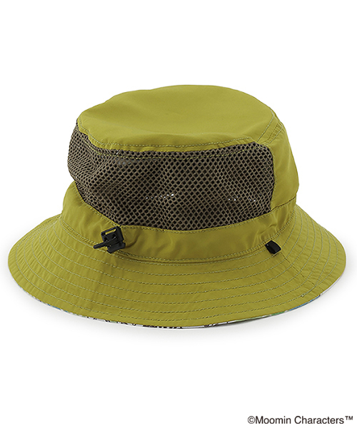 kladskap（クレードスコープ）の「MOOMIN/リバーシブルアウトドアハット（ハット・キッズ・グリーン・S(48-50cm)/51-53cm）」の2枚目の写真