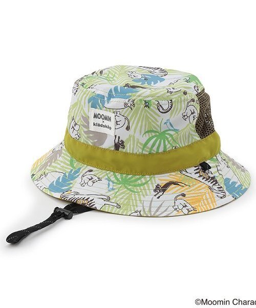 kladskap（クレードスコープ）の「MOOMIN/リバーシブルアウトドアハット（ハット・キッズ・グリーン・S(48-50cm)/51-53cm）」の3枚目の写真