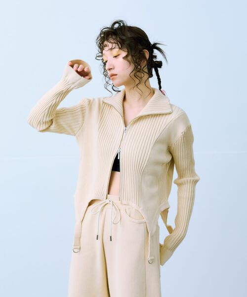 cwtch COTTON KNIT ZIPTOPS（カーディガン/ボレロ）｜THE GOODLAND