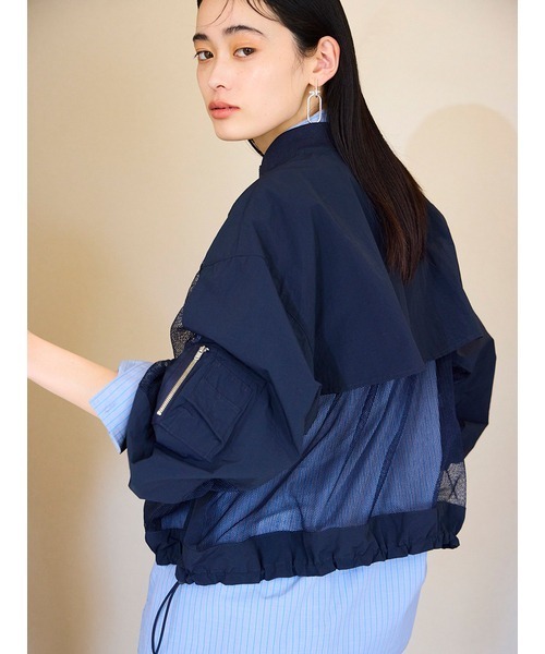 emmiブルゾン emmi｜ギャザーフォルムブルゾン | Rakuten Fashion(楽天