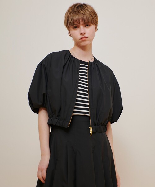 マットタフタショートブルゾン|allureville OFFICIAL SITE
