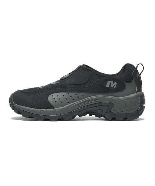 MERRELL（メレル）の「MERRELL MOC SPEED STREAK EVO ［1TRL］（メレル モック スピード ストリーク エボ ワンティーアールエル）（スニーカー・メンズ・ブラック系/グリーン系・26cm/26.5cm/27cm/27.5cm/28cm/29cm/30cm/23cm/23.5cm/24cm/24.5cm/25cm/25.5cm）」の4枚目の写真