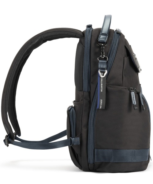 ZERO HALLIBURTON(ゼロハリバートン)の「ビジネスリュック ZLM A4サイズ収納 14inchPC収納 18L 81516(ビジネスバッグ・メンズ・ブラック/ネイビー・FREE)」の5枚目の写真