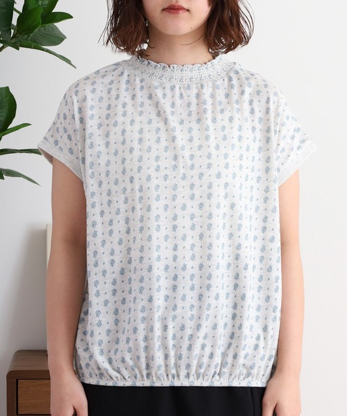 Quelle Chance(ケルシャンス)の「シャーリングネックコクーンプルオーバー(Tシャツ/カットソー・レディース・オートミール/キナリ・M)」の12枚目の写真