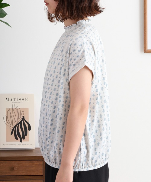 Quelle Chance(ケルシャンス)の「シャーリングネックコクーンプルオーバー(Tシャツ/カットソー・レディース・オートミール/キナリ・M)」の13枚目の写真