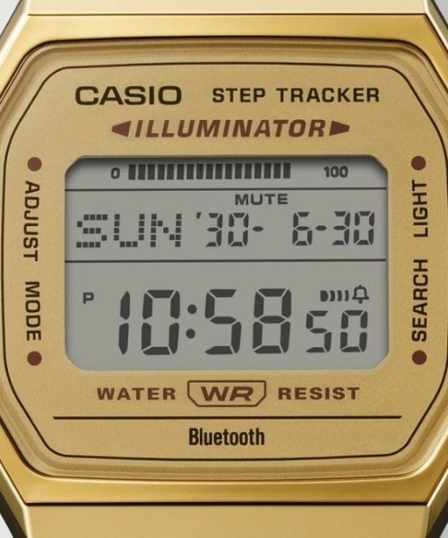 CASIO(カシオ)の「CASIO/カシオ 腕時計 CASIO Collection STANDARD ABL-100WEG-9AJF(デジタル腕時計・メンズ・ゴールド・ONE)」の6枚目の写真