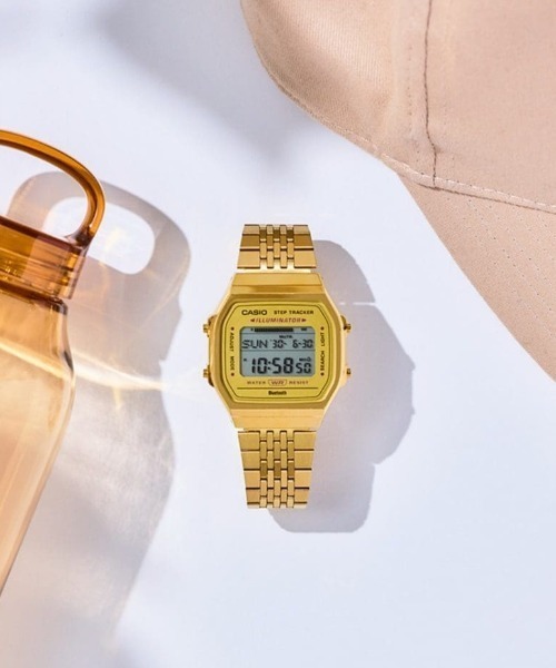 CASIO(カシオ)の「CASIO/カシオ 腕時計 CASIO Collection STANDARD ABL-100WEG-9AJF(デジタル腕時計・メンズ・ゴールド・ONE)」の8枚目の写真