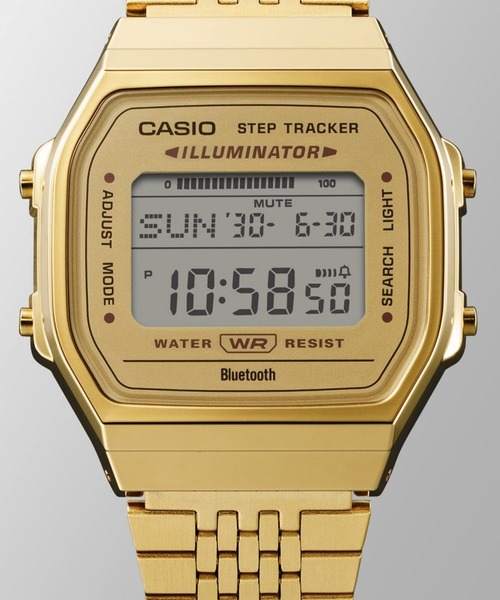 CASIO(カシオ)の「CASIO/カシオ 腕時計 CASIO Collection STANDARD ABL-100WEG-9AJF(デジタル腕時計・メンズ・ゴールド・ONE)」の5枚目の写真
