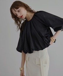 シャツ/ブラウス(長袖/七分) mieli invariant   Vest Docking Blouse MIELI INVARIANT（ミエリインヴァリアント）の「Vest Docking