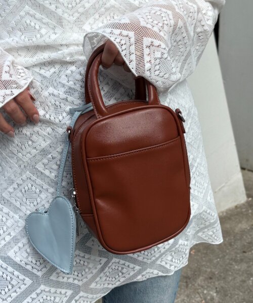 CIAOPANIC TYPY（チャオパニックティピー）の「ハートポーチ付きマルチウェイBAG（トートバッグ・レディース・ブラウン/イエロー/アイボリー/ブラック・ONE SIZE）」の13枚目の写真