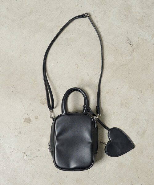 CIAOPANIC TYPY（チャオパニックティピー）の「ハートポーチ付きマルチウェイBAG（トートバッグ・レディース・ブラウン/イエロー/アイボリー/ブラック・ONE SIZE）」の8枚目の写真