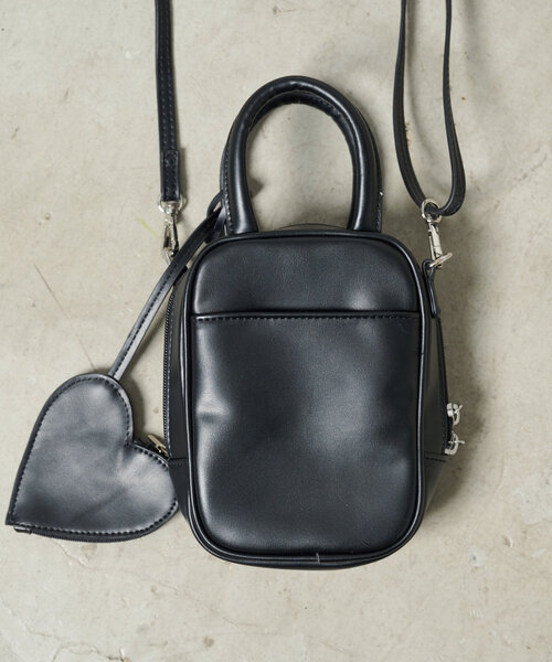 CIAOPANIC TYPY（チャオパニックティピー）の「ハートポーチ付きマルチウェイBAG（トートバッグ・レディース・ブラウン/イエロー/アイボリー/ブラック・ONE SIZE）」の7枚目の写真