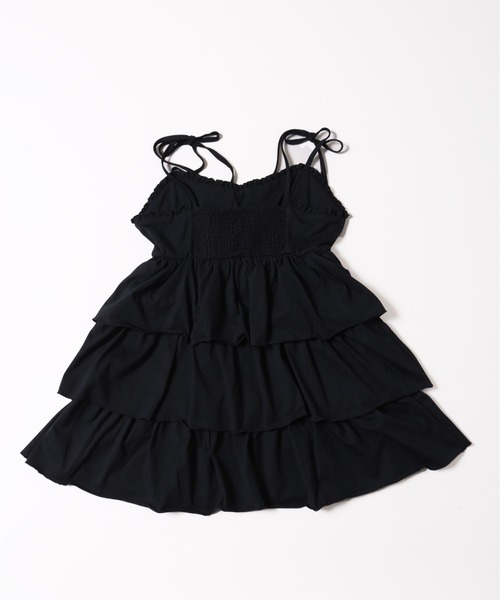 PHILLY（フィリー）の「【PHILLY】ティアードビスチェキャミワンピース（ワンピース・レディース・グレー/ブラック・FREE）」の18枚目の写真