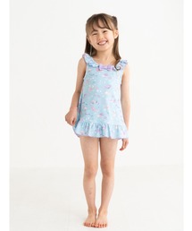 FABHUG （ファブハグ）の「【UVカット・UPF50+】ワンピース　水着  　シェル　ユニコーン　　ミニフラワー（水着）」