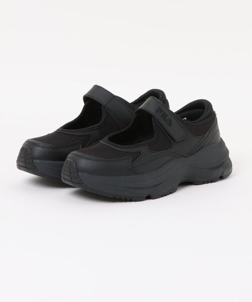 FILA フィラ FILA WAVYDAY MJ フィラウェイビーデイエムジェイ 1XM02862H001 ABC-MART限定 *Black / Black