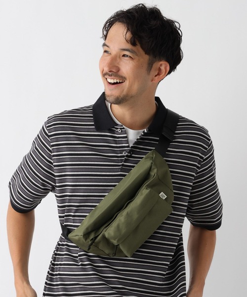 FOUND GOOD（ファウンドグッド）の「ハッスイウエストBAG（ボディバッグ/ウエストポーチ・メンズ・ベージュ/ブルー系/グリーン/ブラック/グレー系/パープル系・FREE）」の4枚目の写真