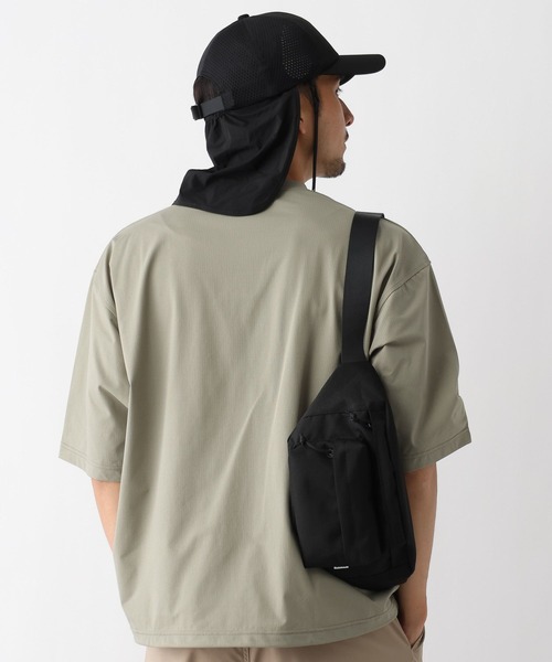 FOUND GOOD（ファウンドグッド）の「ハッスイウエストBAG（ボディバッグ/ウエストポーチ・メンズ・ベージュ/ブルー系/グリーン/ブラック/グレー系/パープル系・FREE）」の7枚目の写真