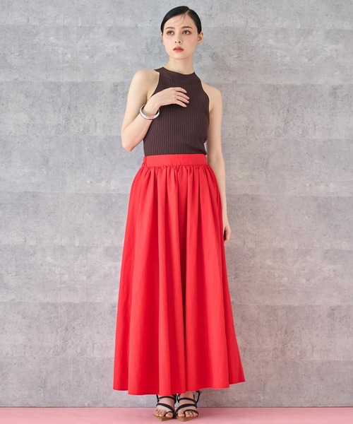 ANAP（アナップ）の「アメスリ タンクトップ ニットトップス（タンクトップ・レディース・ブラック/ホワイト/ブラウン・FREE）」の13枚目の写真