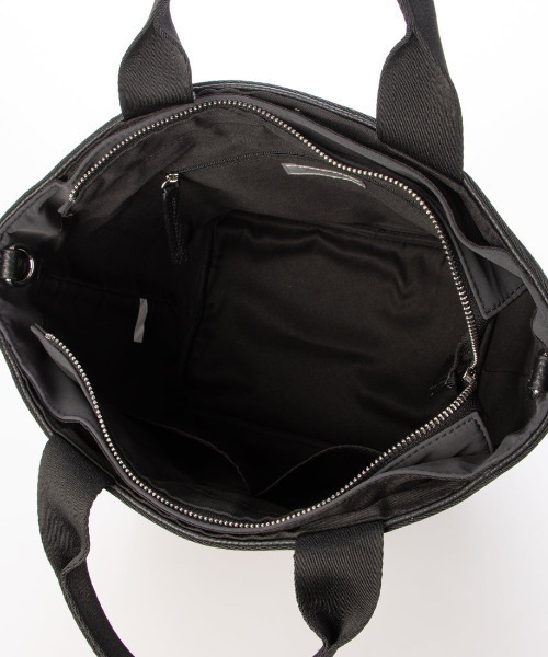 cache cache（カシュ カシュ）の「カシュカシュ cachecache / シュリンク舟型2wayトート（ショルダーバッグ・レディース・ベージュ系その他/グレー/アイボリー/ブラック・FREE）」の14枚目の写真