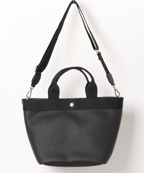 cache cache（カシュ カシュ）の「カシュカシュ cachecache / シュリンク舟型2wayトート（ショルダーバッグ・レディース・ベージュ系その他/グレー/アイボリー/ブラック・FREE）」の18枚目の写真