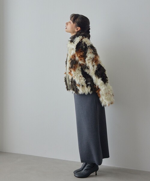 EMMEL REFINES(エメルリファインズ)の「<EMMEL REFINES>EM アニマル フェイクファー ブルゾン(ブルゾン・レディース・その他1・FREE)」の17枚目の写真