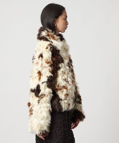 EMMEL REFINES＞EM アニマル フェイクファー ブルゾン（ブルゾン