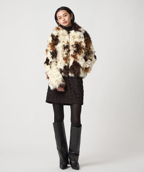 EMMEL REFINES(エメルリファインズ)の「<EMMEL REFINES>EM アニマル フェイクファー ブルゾン(ブルゾン・レディース・その他1・FREE)」の20枚目の写真