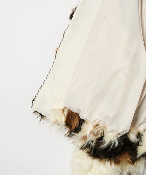 EMMEL REFINES(エメルリファインズ)の「<EMMEL REFINES>EM アニマル フェイクファー ブルゾン(ブルゾン・レディース・その他1・FREE)」の3枚目の写真