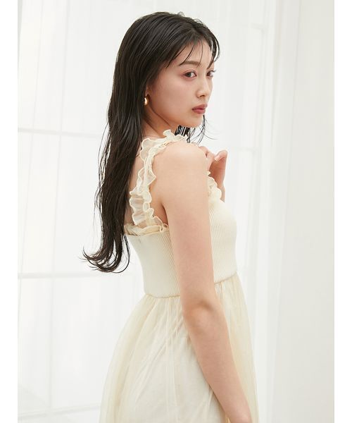 ティアードニットワンピース（ワンピース）｜SNIDEL（スナイデル）の